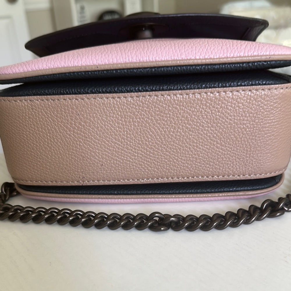 Coach Cassie 19 Pine/Gunmetal Aurora Multi Crossbody Bag - Picture 5 of 9